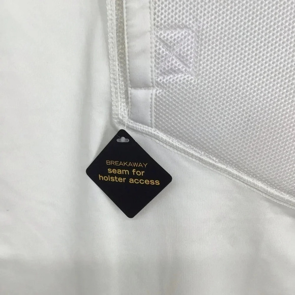 Cabela’s Tactical Holster Shirt Concealed & Carry Short Sleeve NWT Size L - Picture 4 of 13